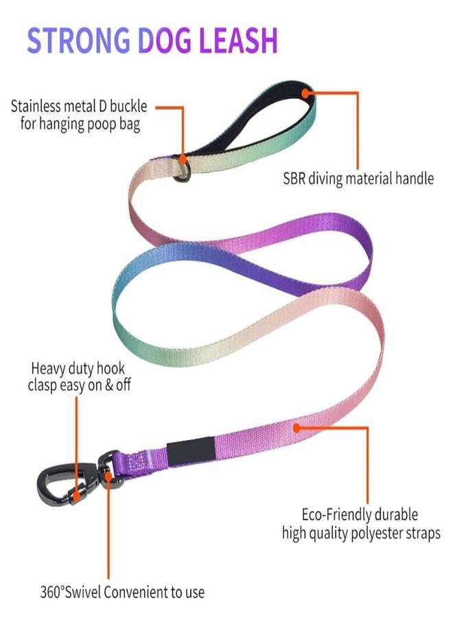 KittuPet حزام صدر للكلاب من KittuPet، بلون موحد متدرج الألوان، مناسب للتدريب والمشي، متوفر باللونين الأزرق المخضر والأخضر والأبيض، مقاس 15 مم، قطعة واحدة. - Image 2